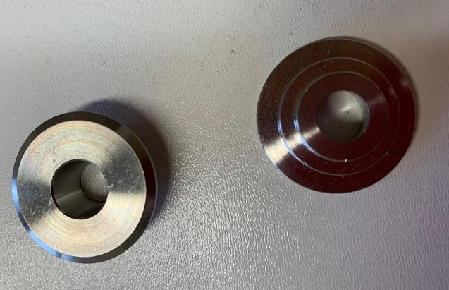 Coupelle supérieure Titane